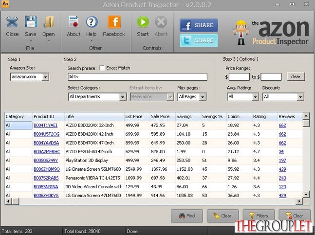 Azon Product Inspector